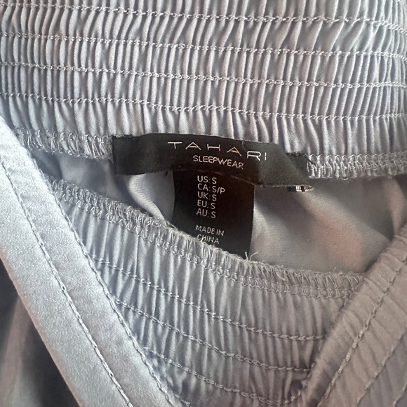 Tahari Light Blue Super Soft “Sleepwear” Pants (Can be worn normally as well!) - Picture 2 of 4